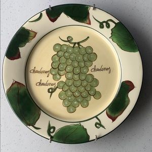 Grape “Chardonay” Plate